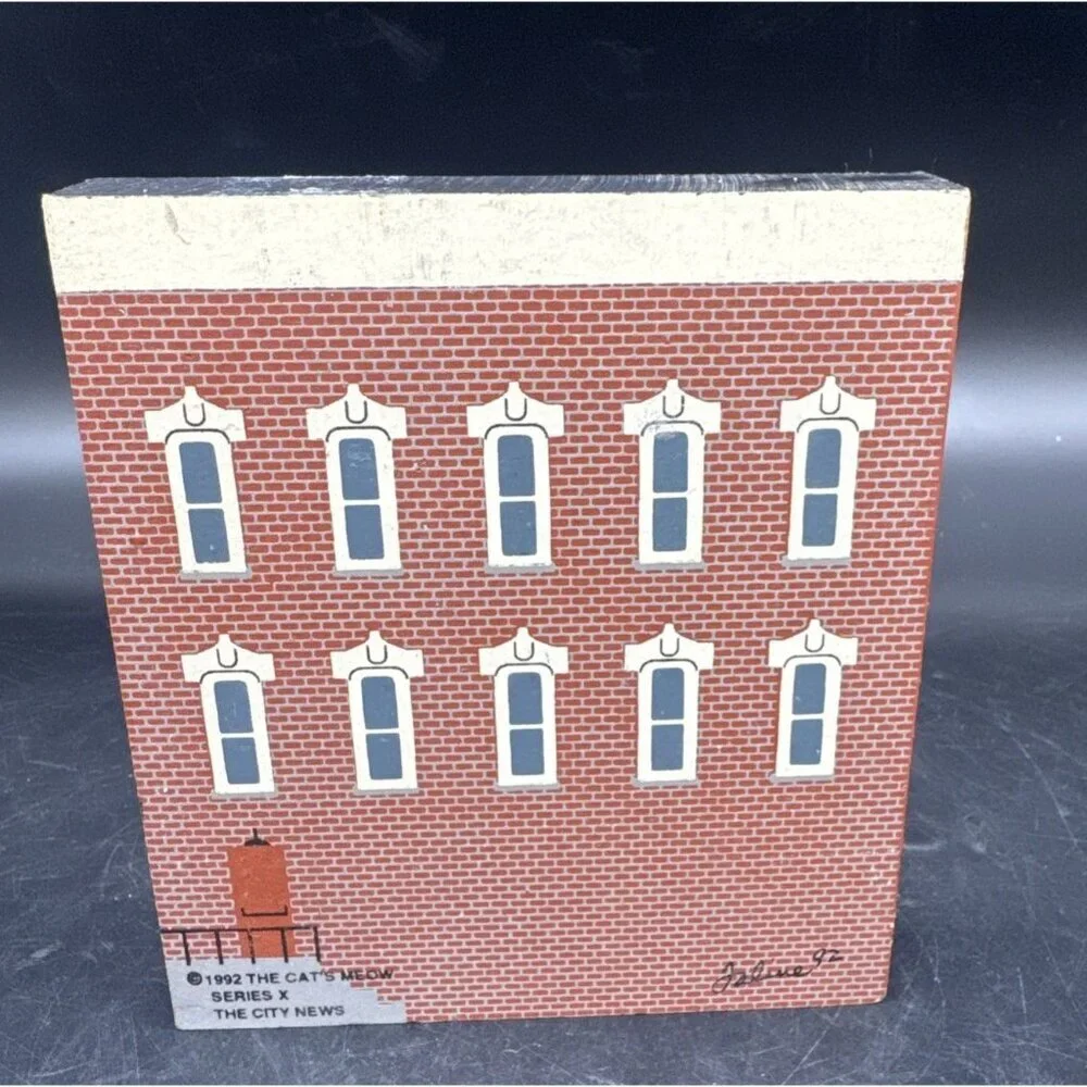VTG The Cats‎ Meow Series City News, Amish Country, London Series Set Of 3